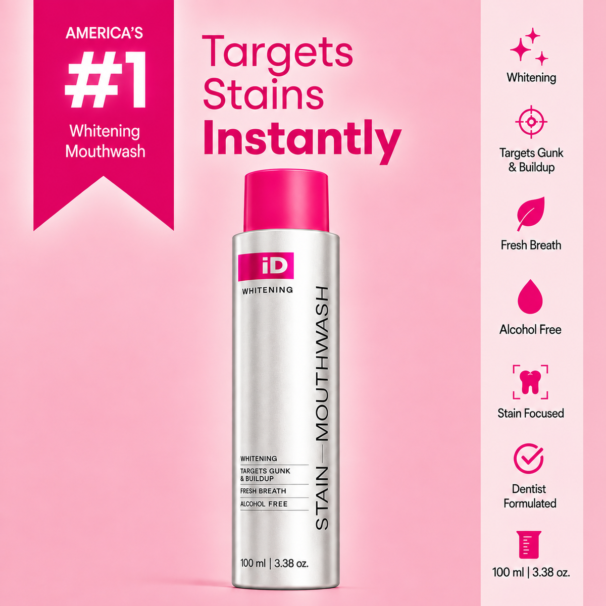 Stain Whitening Mouthwash