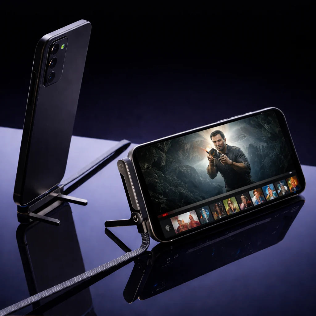 Fast Charging Foldable Phone Holder Cable